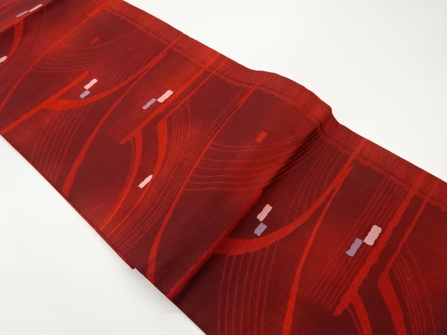 JAPANESE NAGOYA OBI / WOVEN ABSTRACT